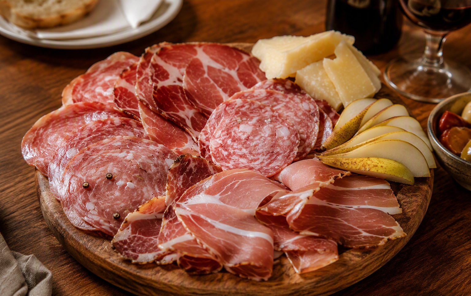 Misto di salumi toscani